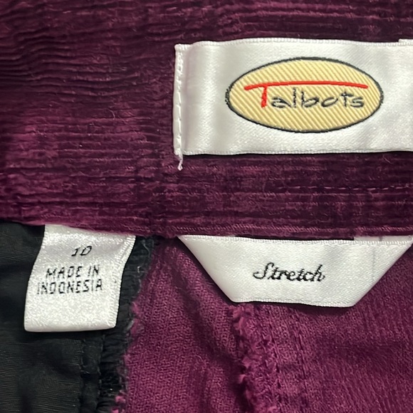 Super Cute Corduroy Pants by Talbots - Picture 3 of 12